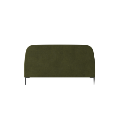 Anna Upholstered Bed with Vertical Headboard Detailing