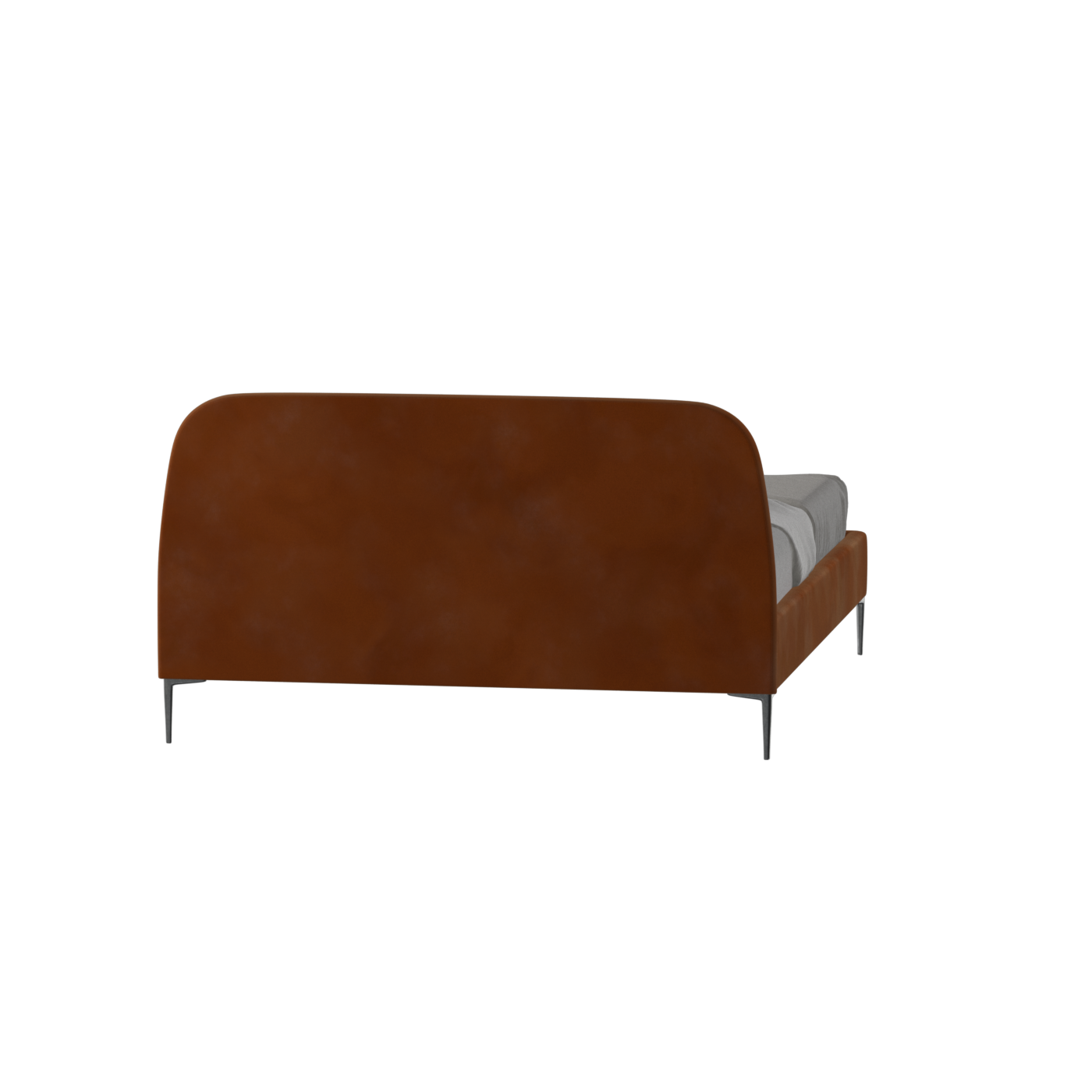 Anna Upholstered Bed with Vertical Headboard Detailing