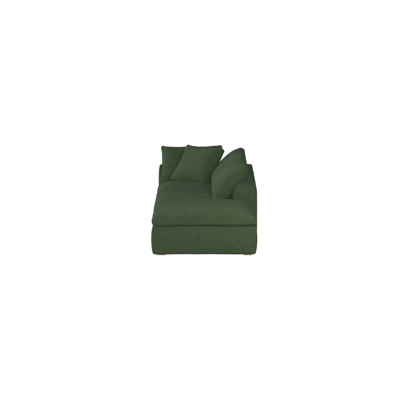 Ari modular corner Sofa with pouffe - Wide fabric range