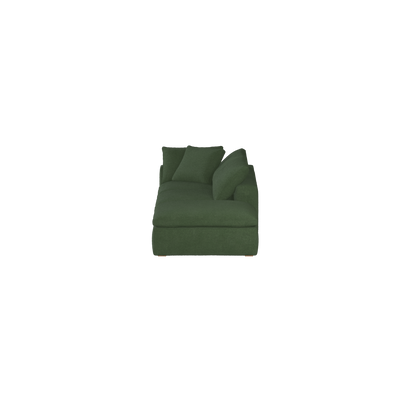 Ari modular corner Sofa with pouffe - Wide fabric range