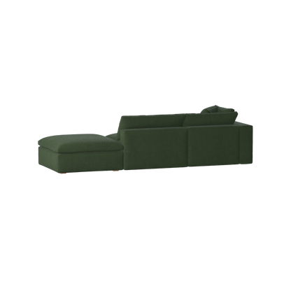 Ari modular corner Sofa with pouffe - Wide fabric range