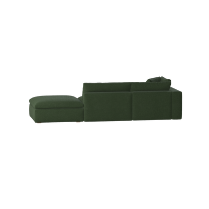 Ari modular corner Sofa with pouffe - Wide fabric range
