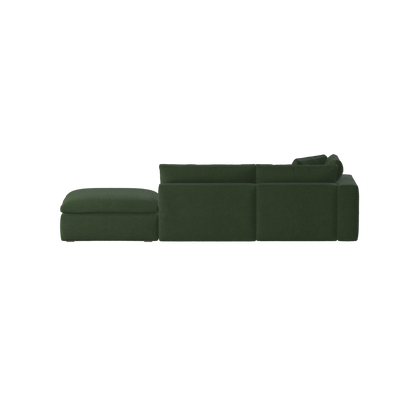 Ari modular corner Sofa with pouffe - Wide fabric range