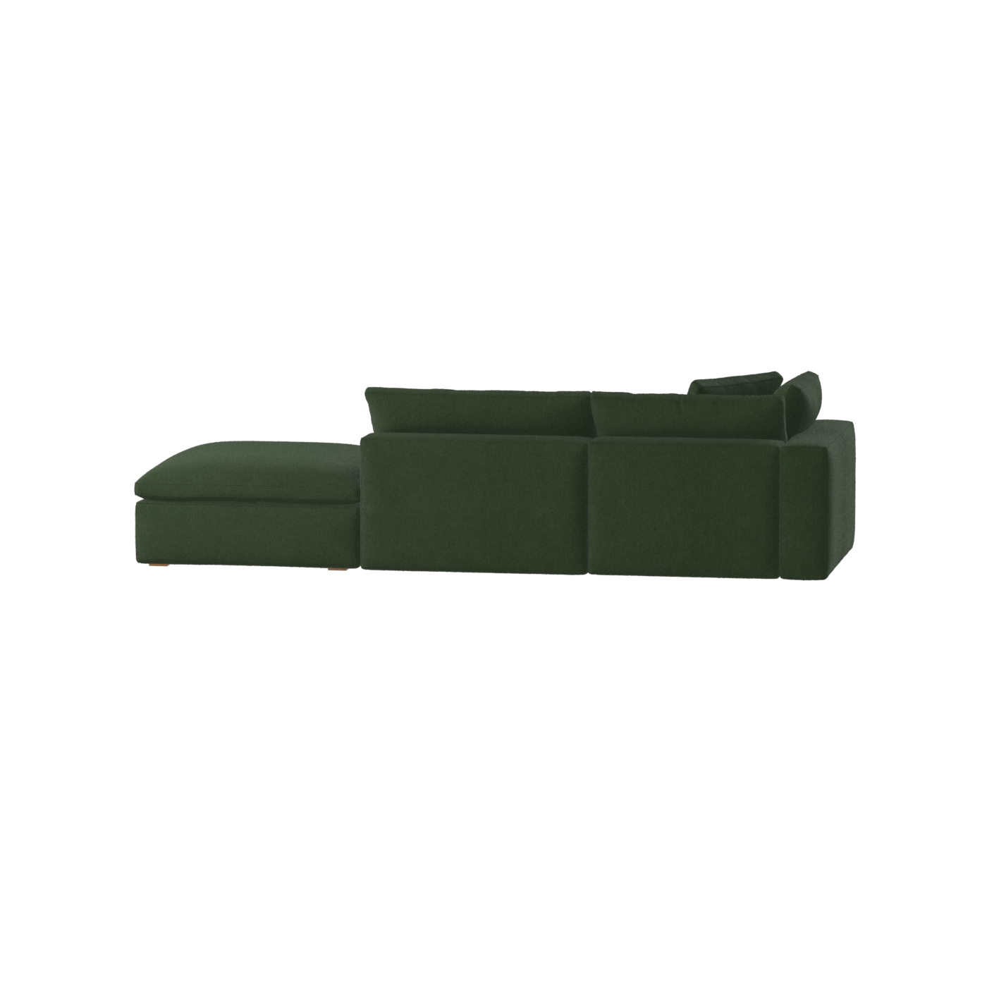 Ari modular corner Sofa with pouffe - Wide fabric range
