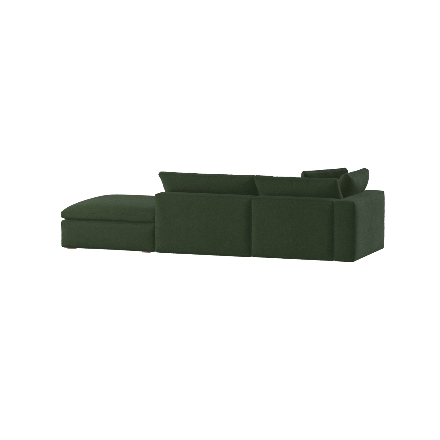 Ari modular corner Sofa with pouffe - Wide fabric range
