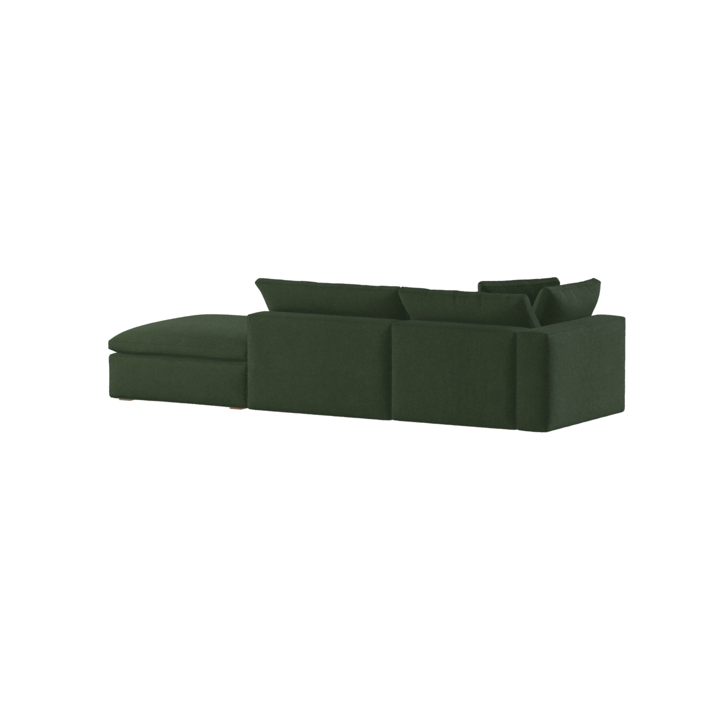 Ari modular corner Sofa with pouffe - Wide fabric range