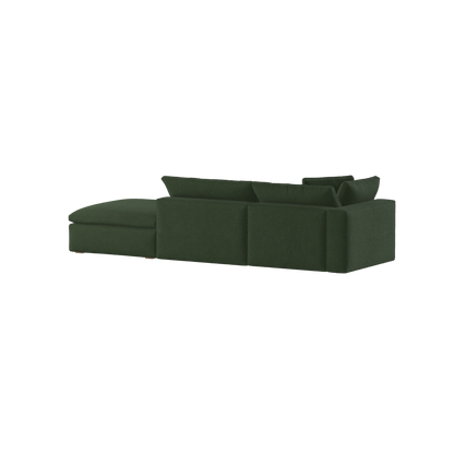 Ari modular corner Sofa with pouffe - Wide fabric range