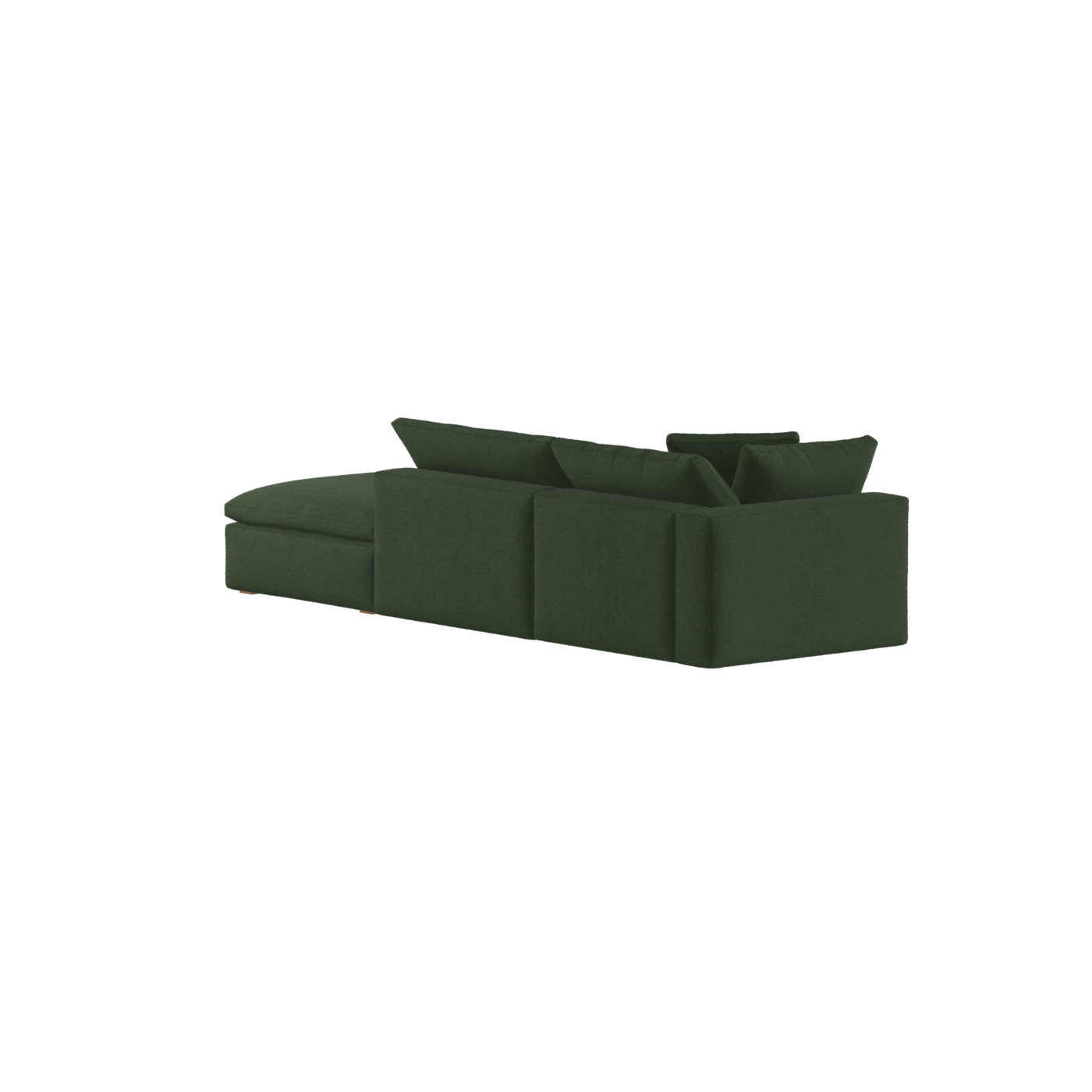 Ari modular corner Sofa with pouffe - Wide fabric range