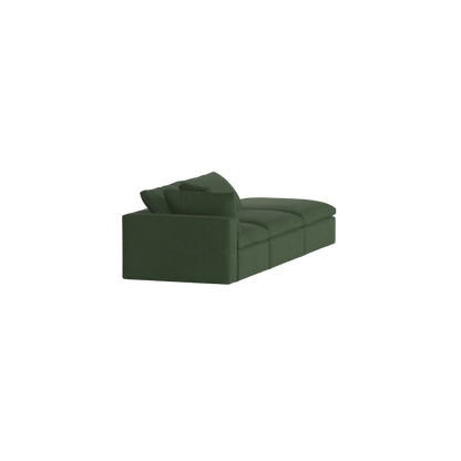 Ari modular corner Sofa with pouffe - Wide fabric range