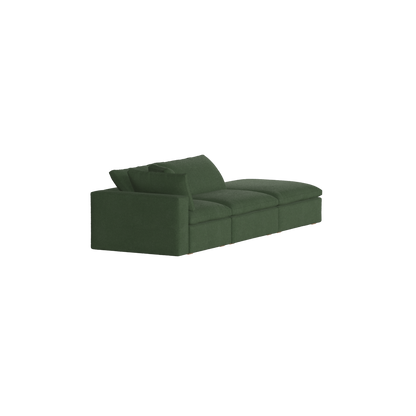 Ari modular corner Sofa with pouffe - Wide fabric range