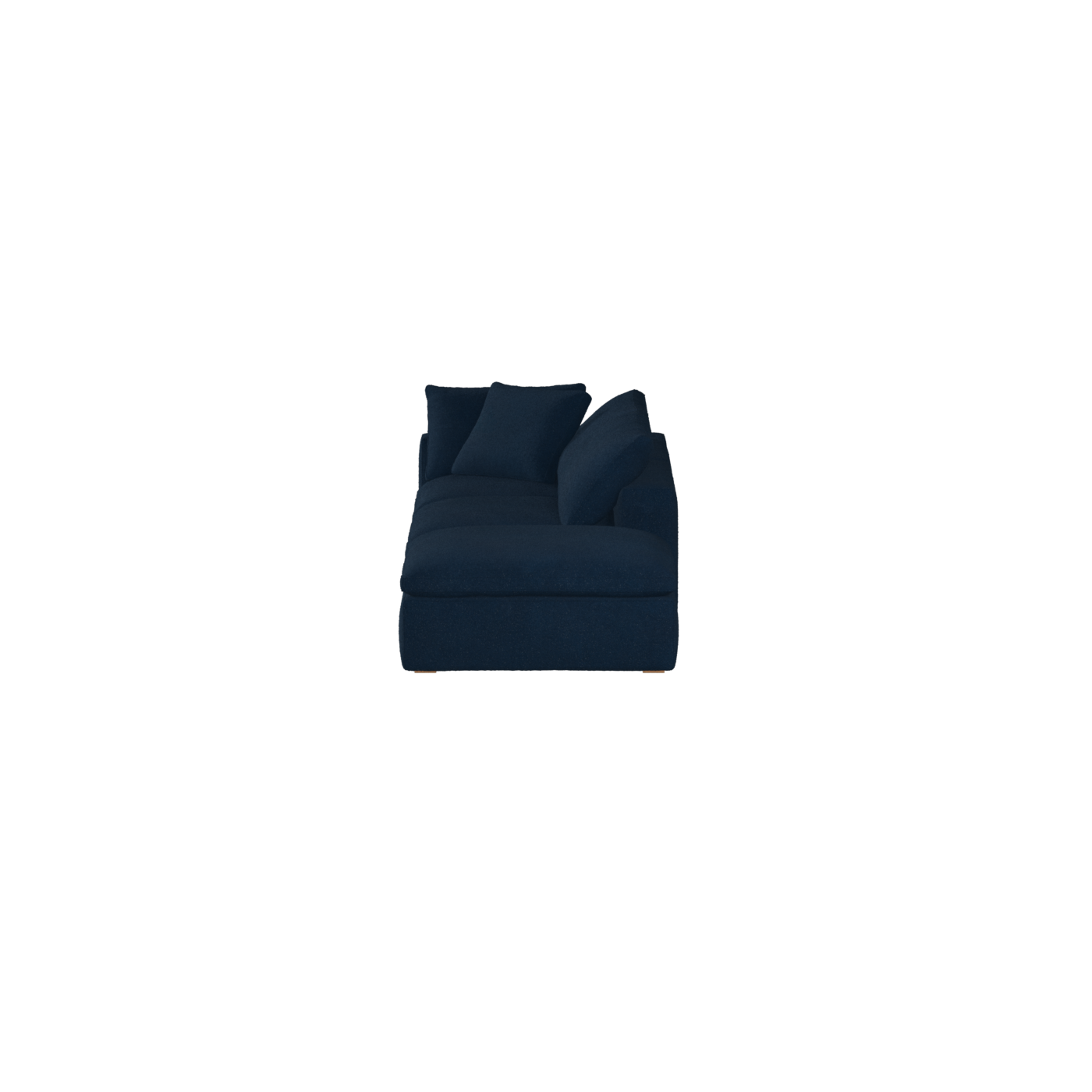 Ari modular corner Sofa with pouffe - Wide fabric range