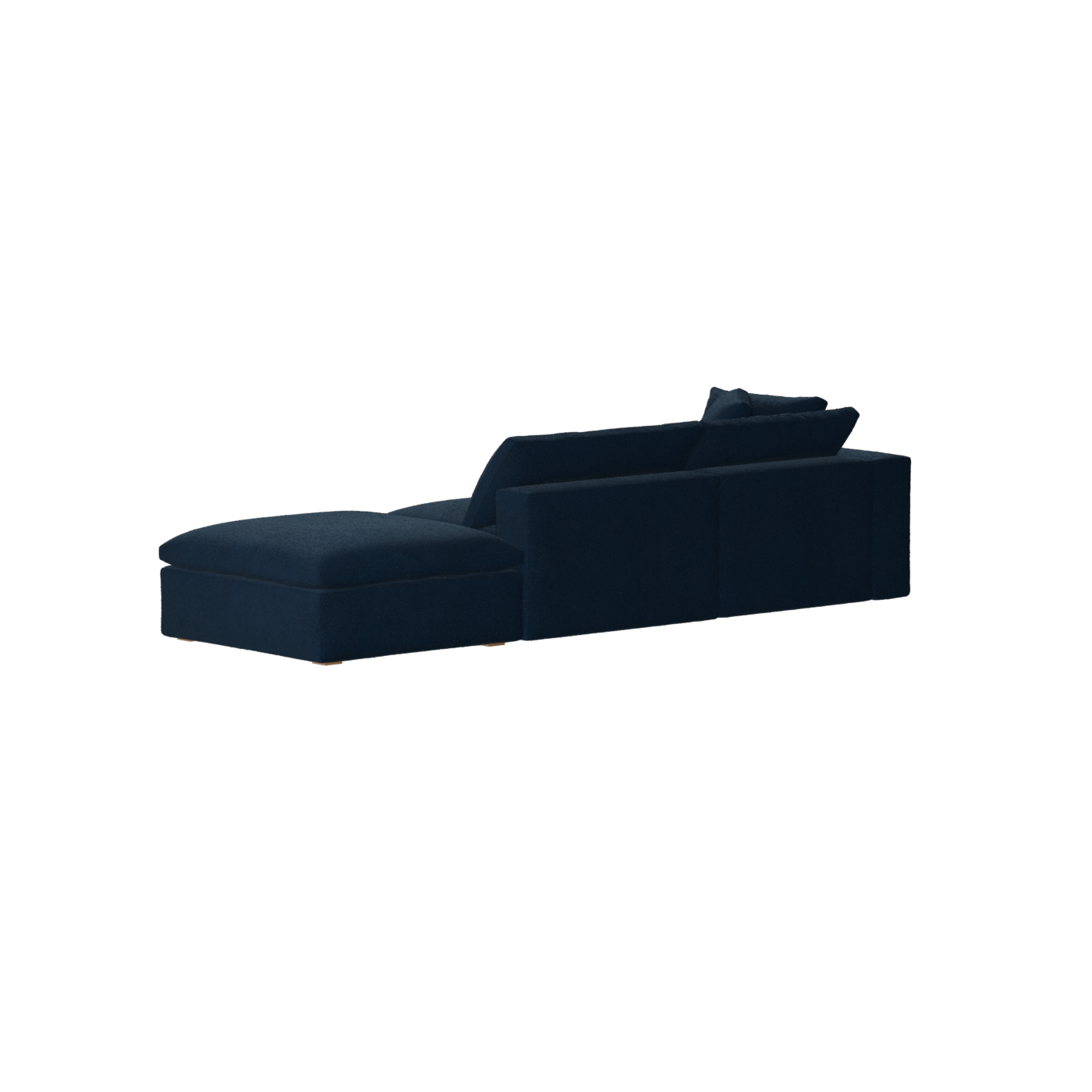 Ari modular corner Sofa with pouffe - Wide fabric range