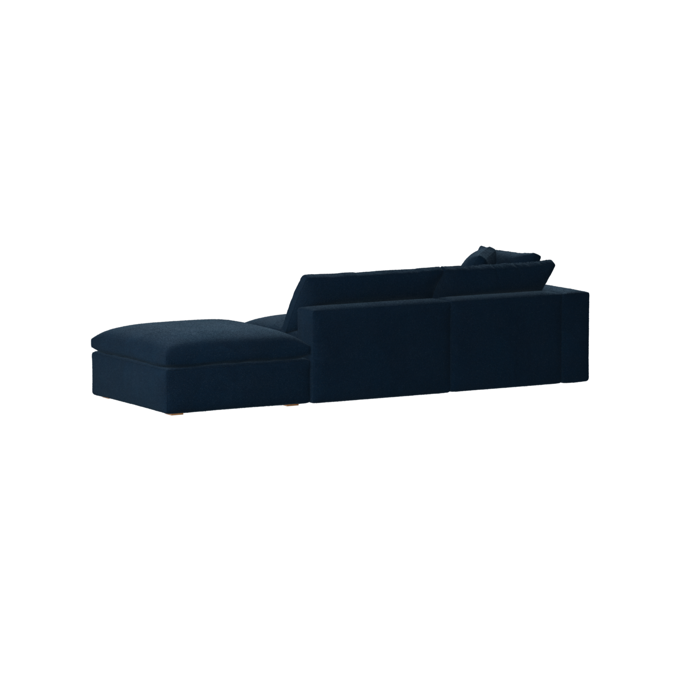 Ari modular corner Sofa with pouffe - Wide fabric range
