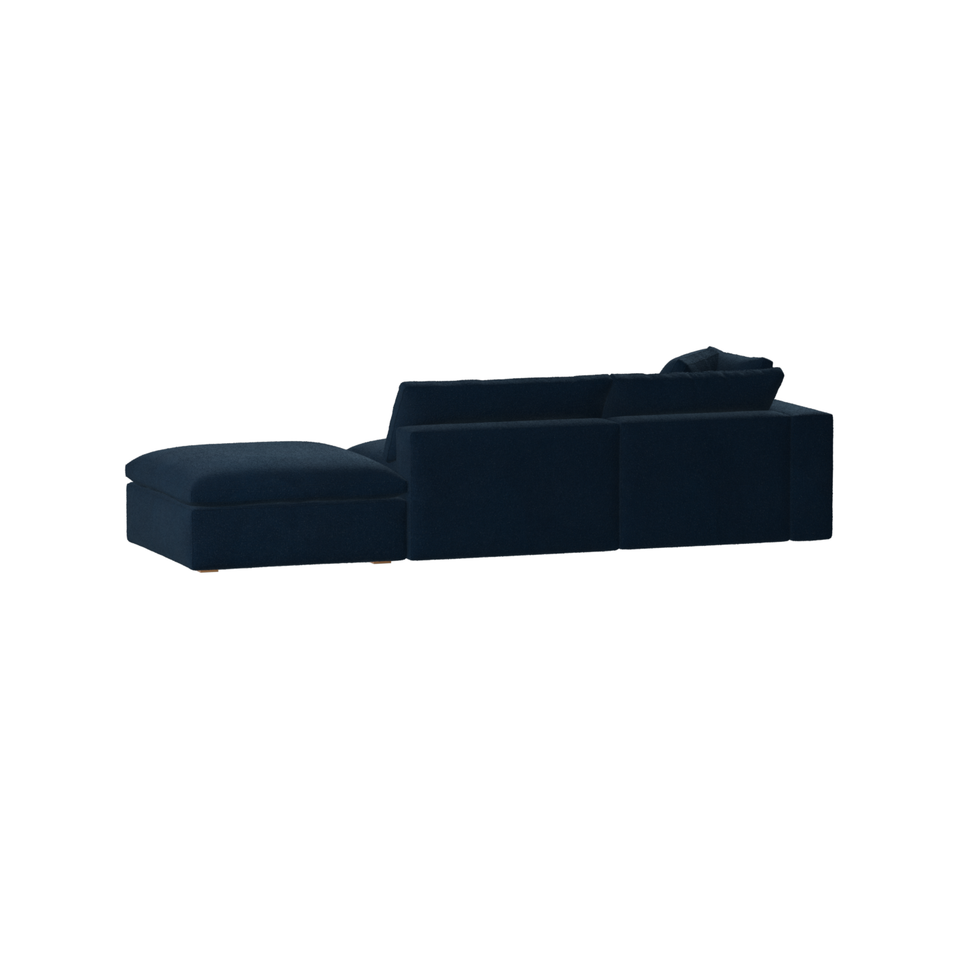 Ari modular corner Sofa with pouffe - Wide fabric range
