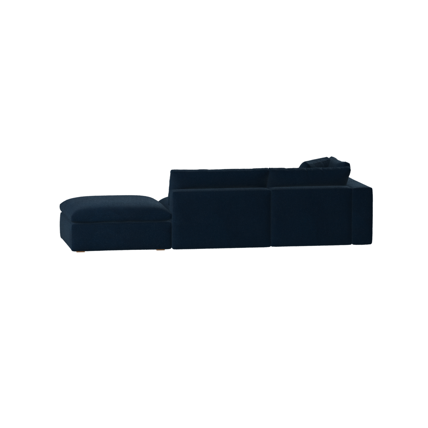 Ari modular corner Sofa with pouffe - Wide fabric range