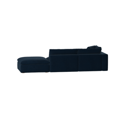 Ari modular corner Sofa with pouffe - Wide fabric range