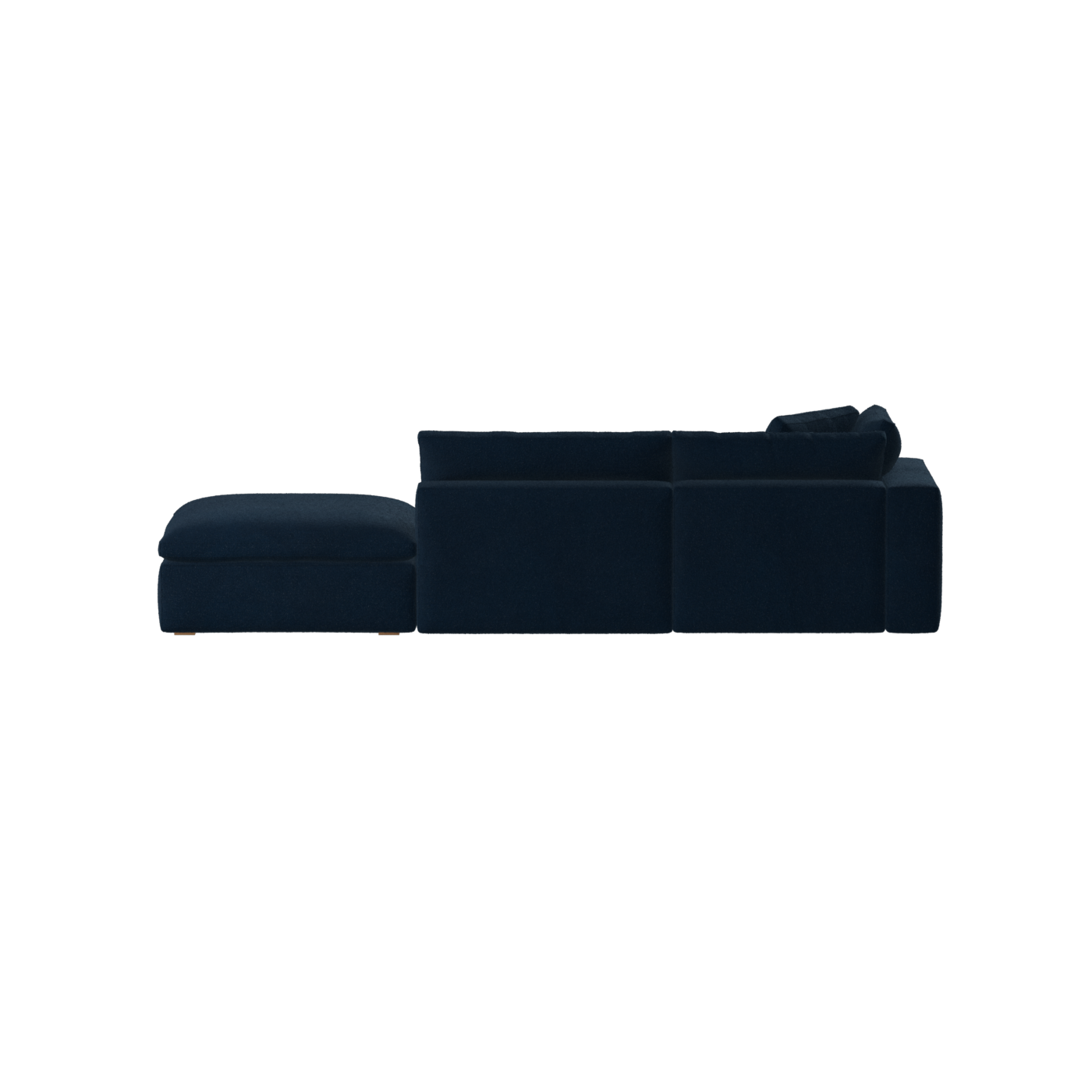 Ari modular corner Sofa with pouffe - Wide fabric range