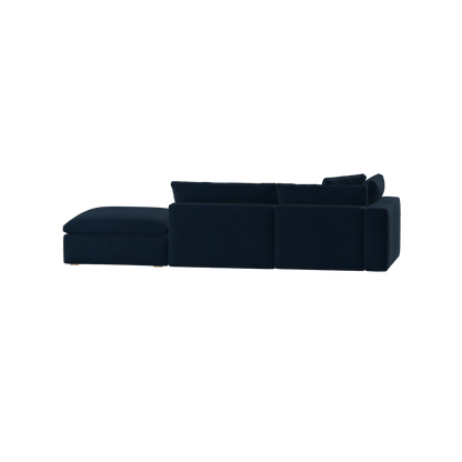 Ari modular corner Sofa with pouffe - Wide fabric range