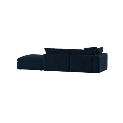 Ari modular corner Sofa with pouffe - Wide fabric range