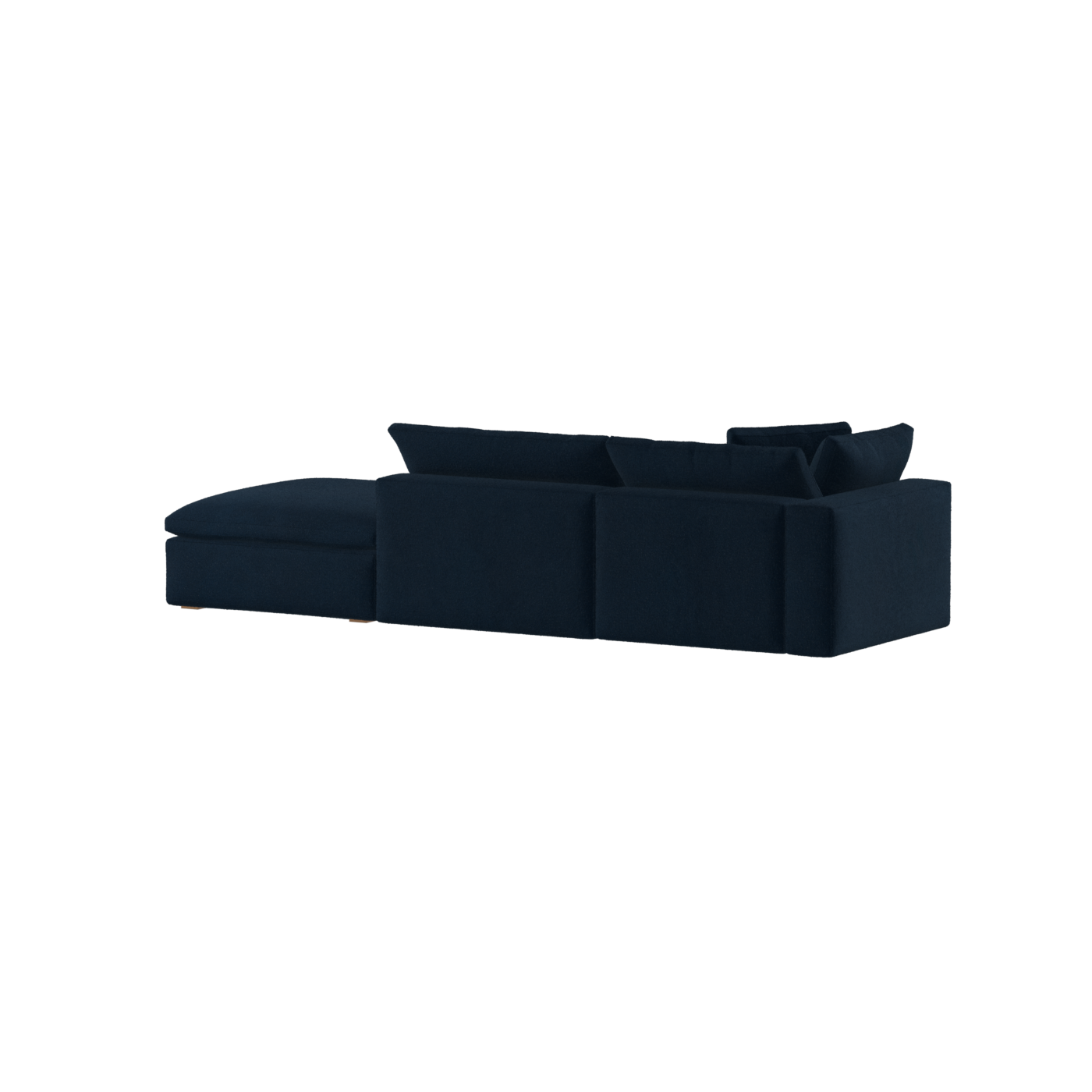 Ari modular corner Sofa with pouffe - Wide fabric range