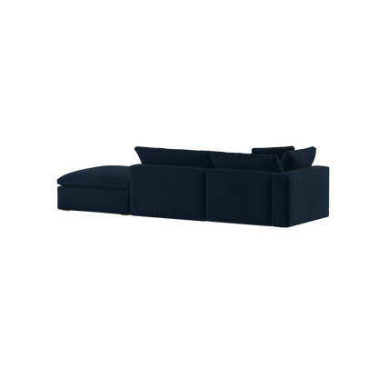 Ari modular corner Sofa with pouffe - Wide fabric range