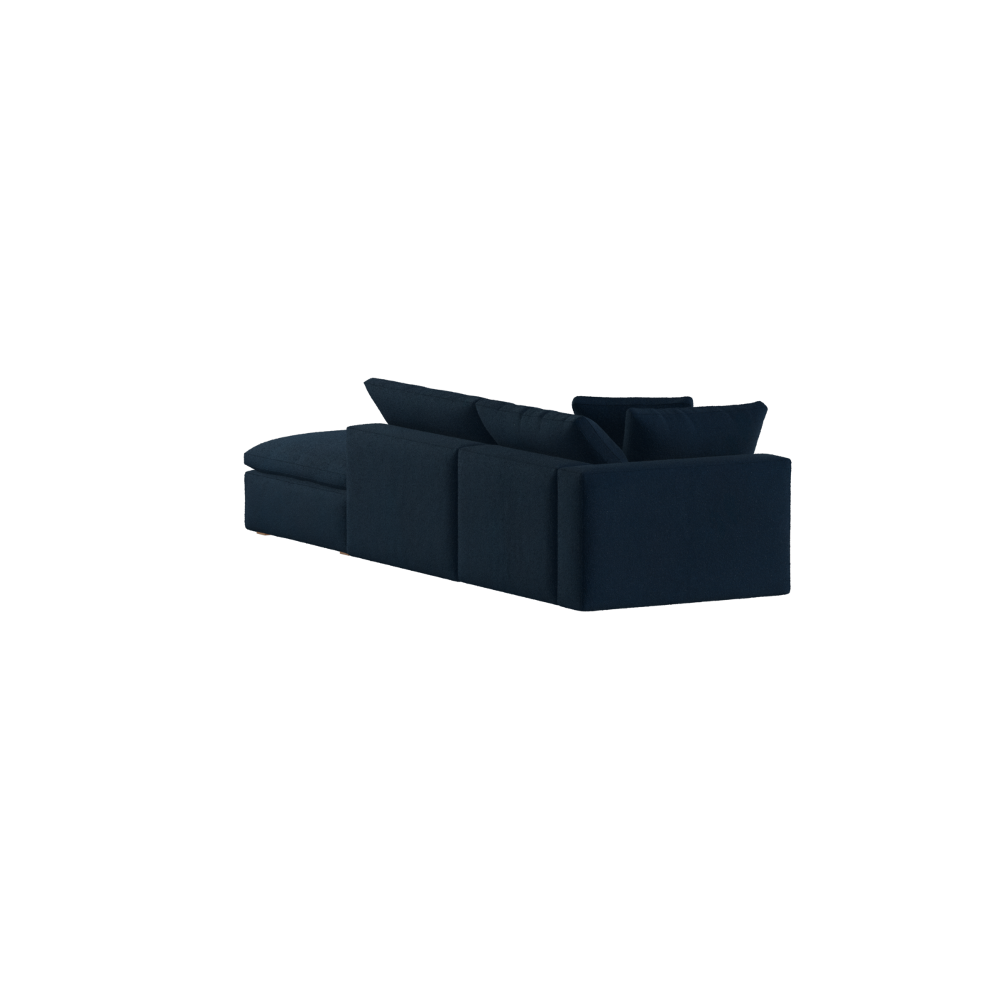 Ari modular corner Sofa with pouffe - Wide fabric range
