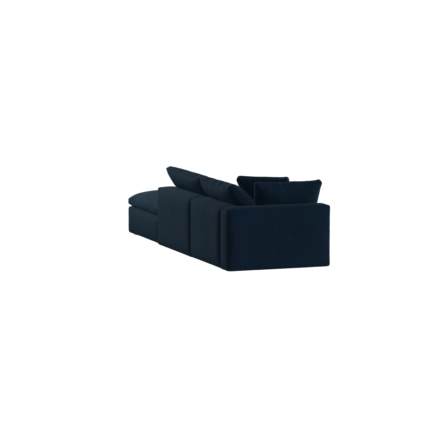 Ari modular corner Sofa with pouffe - Wide fabric range