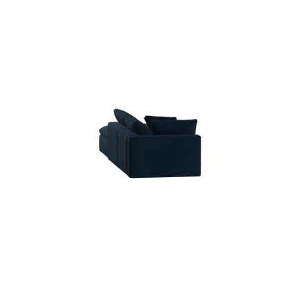 Ari modular corner Sofa with pouffe - Wide fabric range