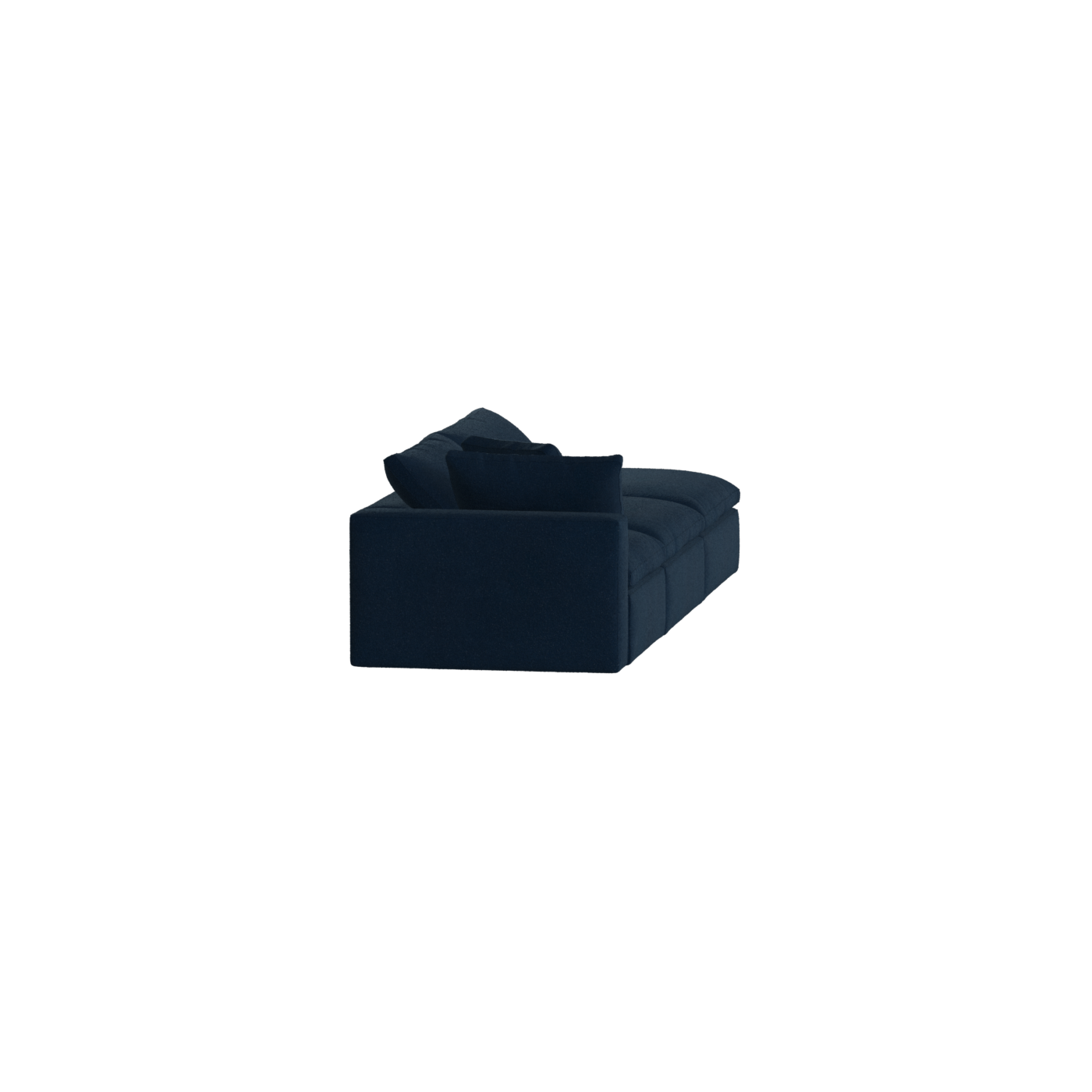 Ari modular corner Sofa with pouffe - Wide fabric range