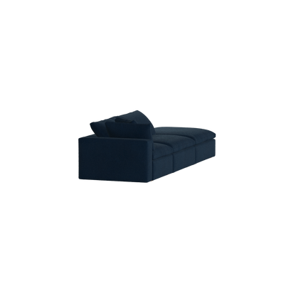Ari modular corner Sofa with pouffe - Wide fabric range