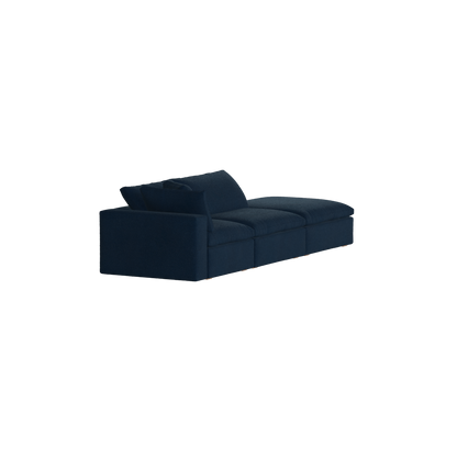 Ari modular corner Sofa with pouffe - Wide fabric range