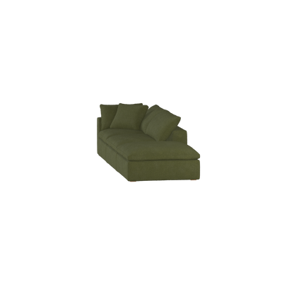 Ari modular corner Sofa with pouffe - Wide fabric range