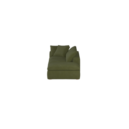 Ari modular corner Sofa with pouffe - Wide fabric range