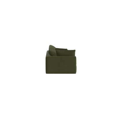 Ari modular corner Sofa with pouffe - Wide fabric range