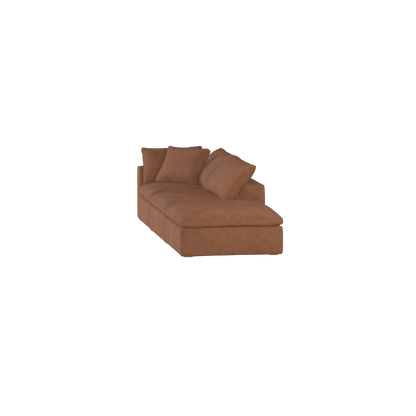 Ari modular corner Sofa with pouffe - Wide fabric range