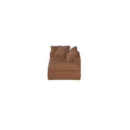 Ari modular corner Sofa with pouffe - Wide fabric range