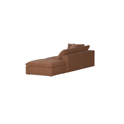 Ari modular corner Sofa with pouffe - Wide fabric range
