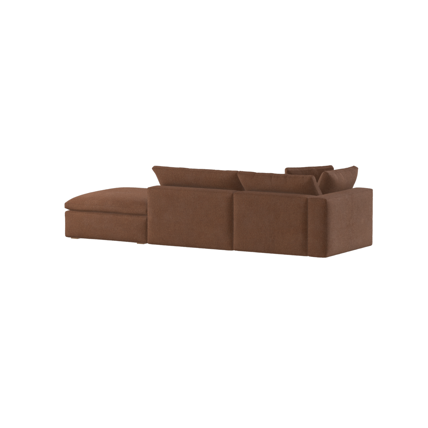 Ari modular corner Sofa with pouffe - Wide fabric range
