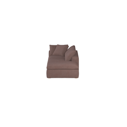 Ari modular corner Sofa with pouffe - Wide fabric range
