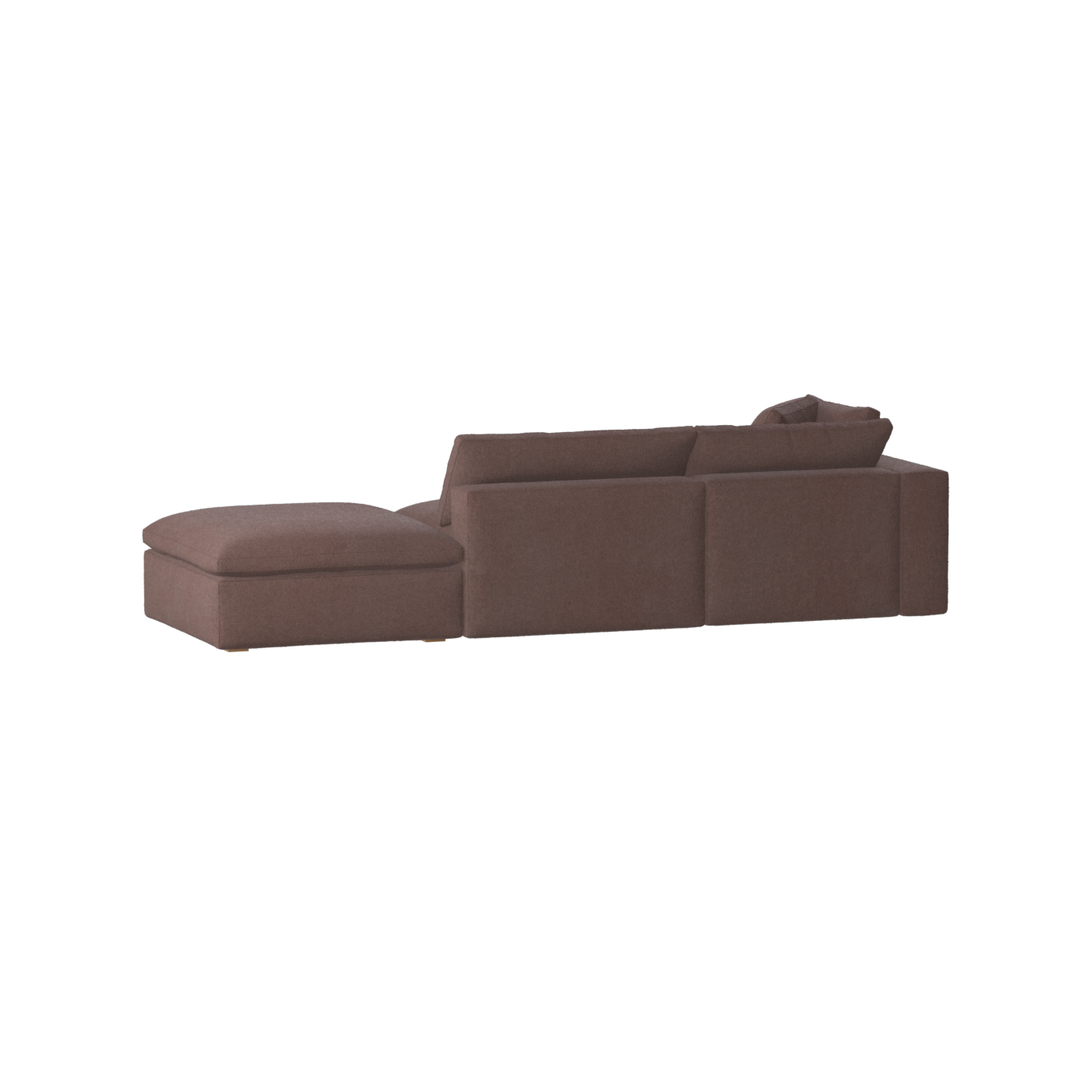 Ari modular corner Sofa with pouffe - Wide fabric range