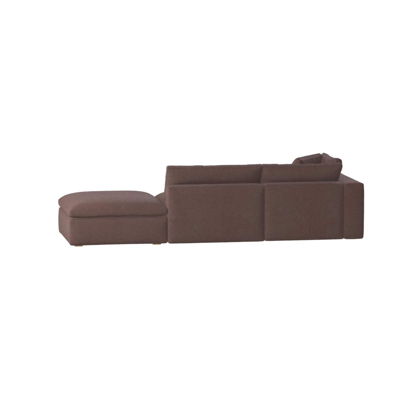 Ari modular corner Sofa with pouffe - Wide fabric range