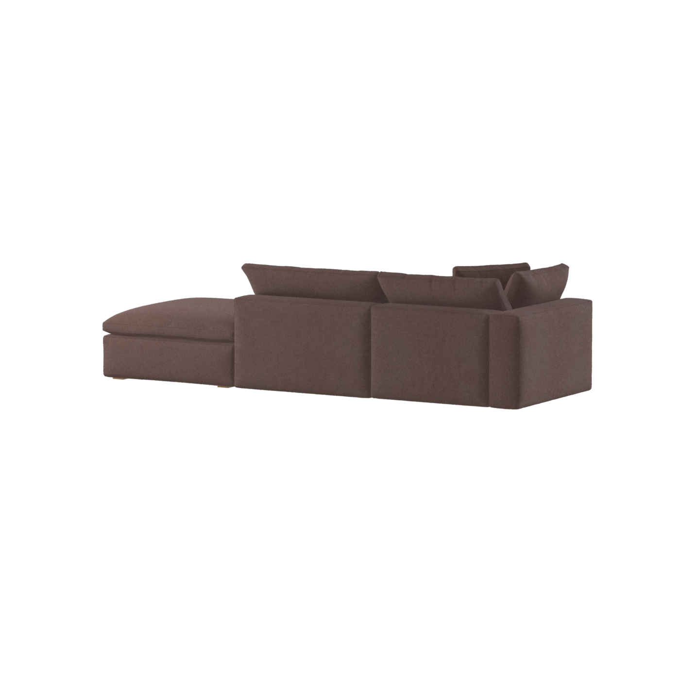 Ari modular corner Sofa with pouffe - Wide fabric range