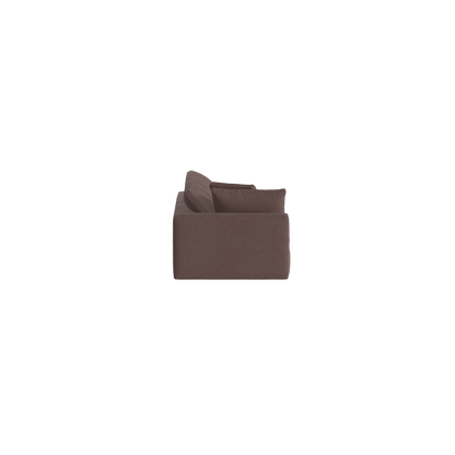 Ari modular corner Sofa with pouffe - Wide fabric range