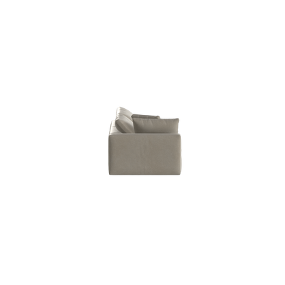 Ari modular corner Sofa with pouffe - Wide fabric range