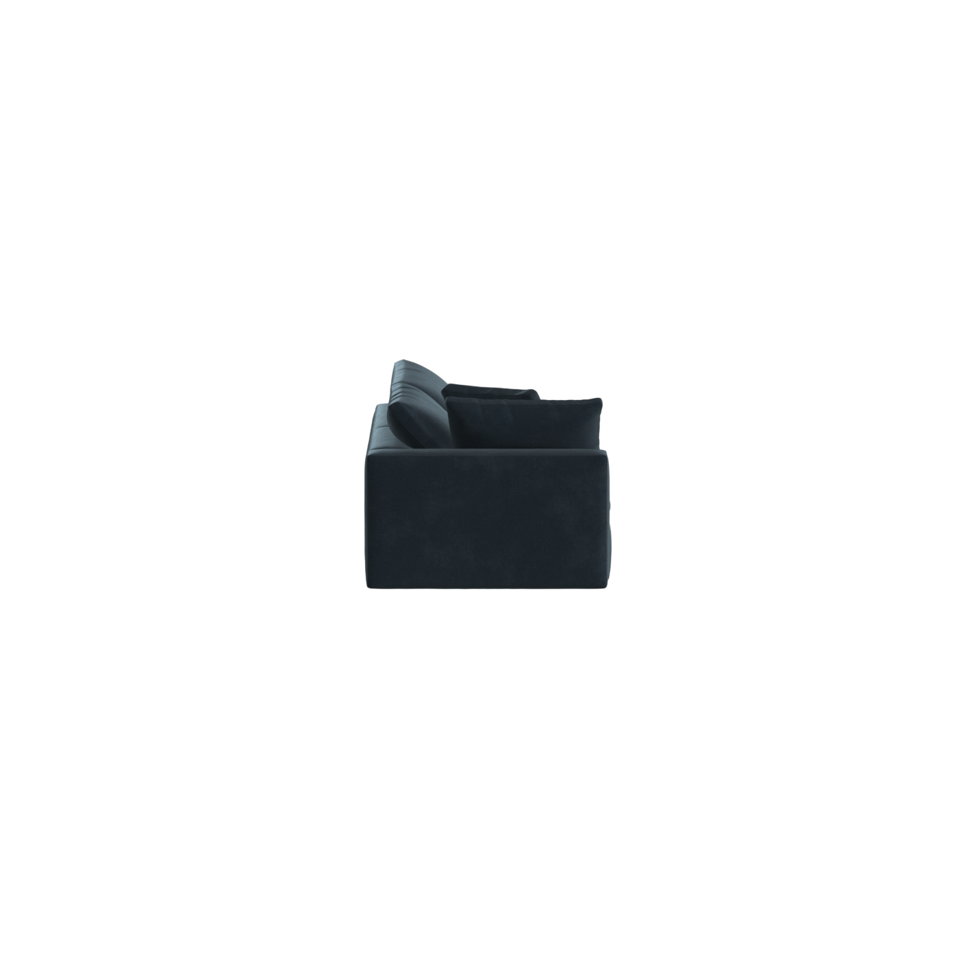 Canapé d'angle modulable Ari avec pouf - Large choix de tissus