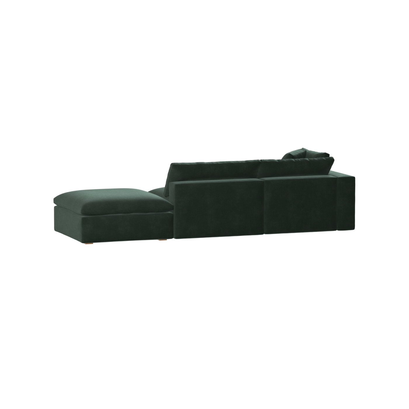 Ari modular corner Sofa with pouffe - Wide fabric range