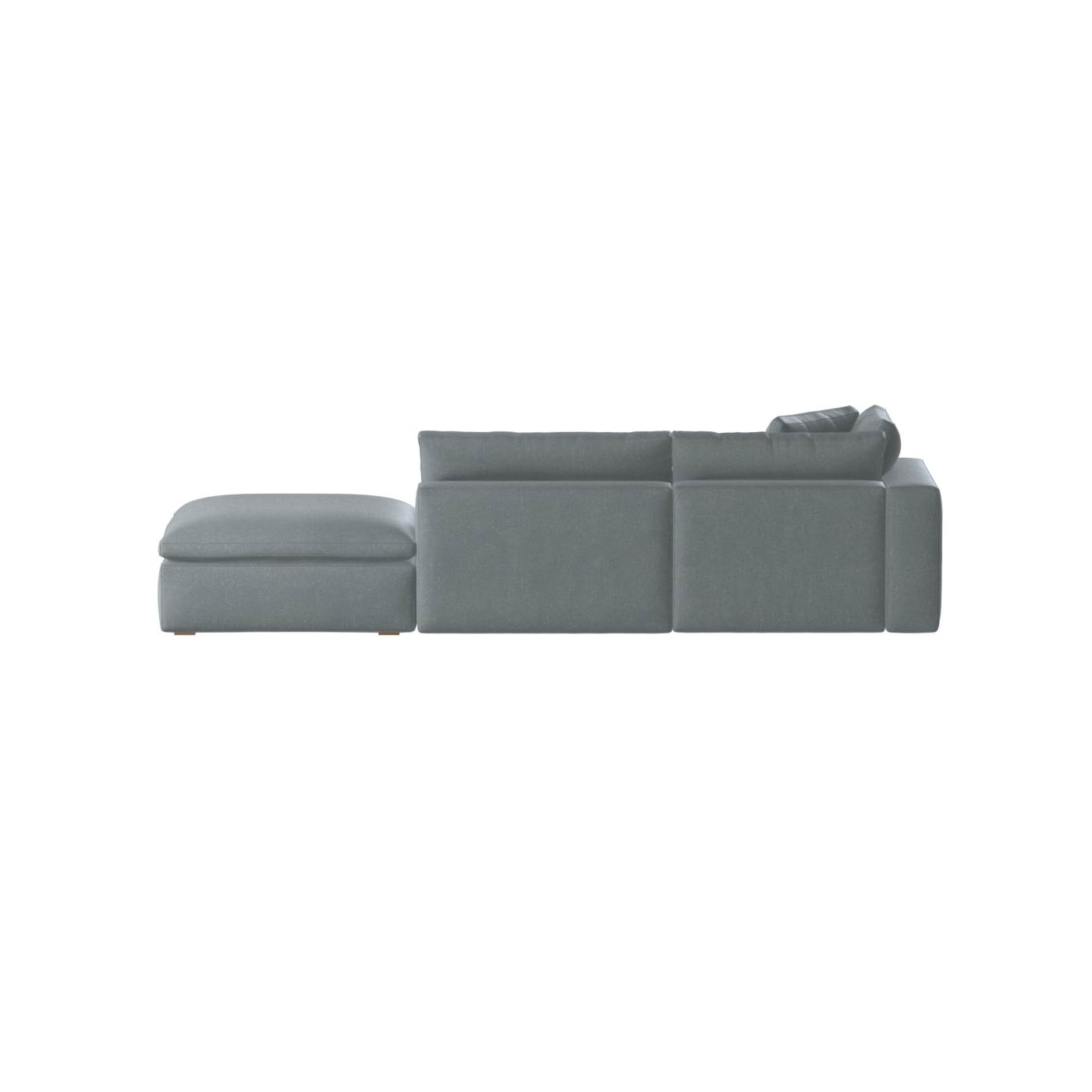 Ari modular corner Sofa with pouffe - Wide fabric range