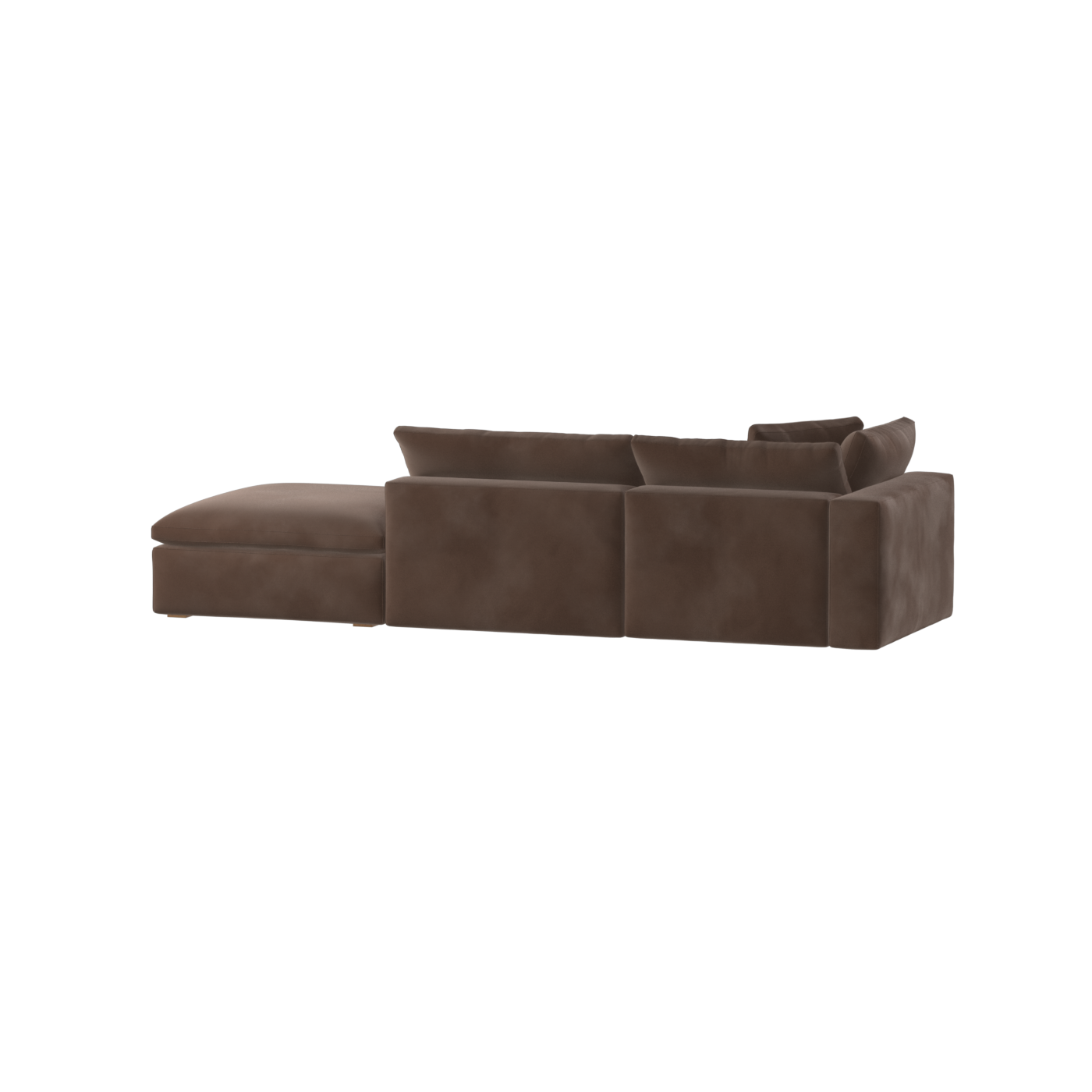 Ari modular corner Sofa with pouffe - Wide fabric range