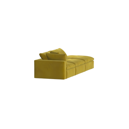 Ari modular corner Sofa with pouffe - Wide fabric range