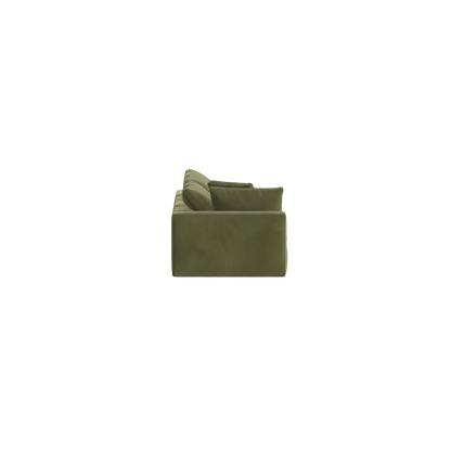 Ari modular corner Sofa with pouffe - Wide fabric range